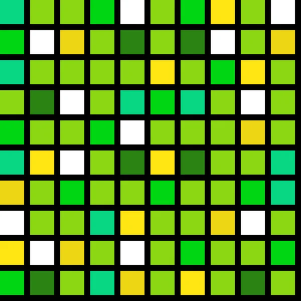 Nahtlose Muster - Mosaik aus farbigen Kacheln — Stockfoto